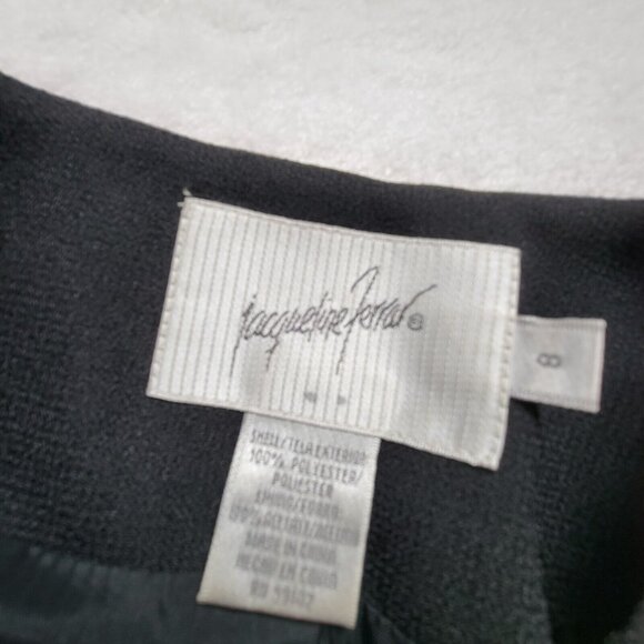 Jacqueline Ferrar Women's Striped Pattern Button Front Crop Jacket Multicolor 8 - Picture 5 of 8